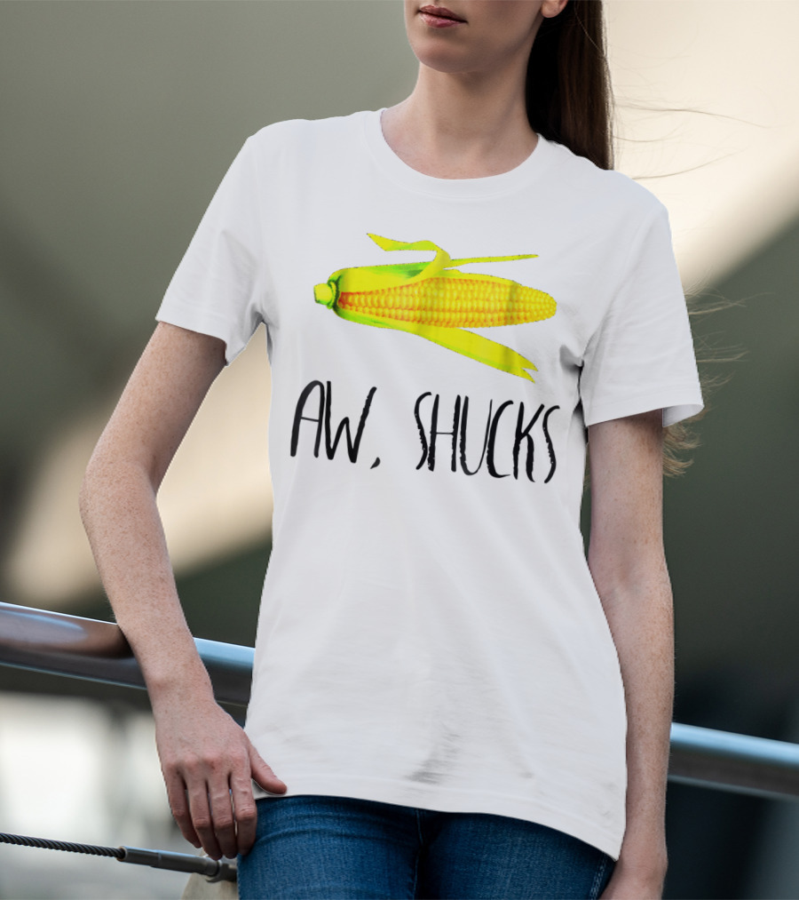 Aw Shucks Amaizing Pun Corn On The Cob T-Shirt