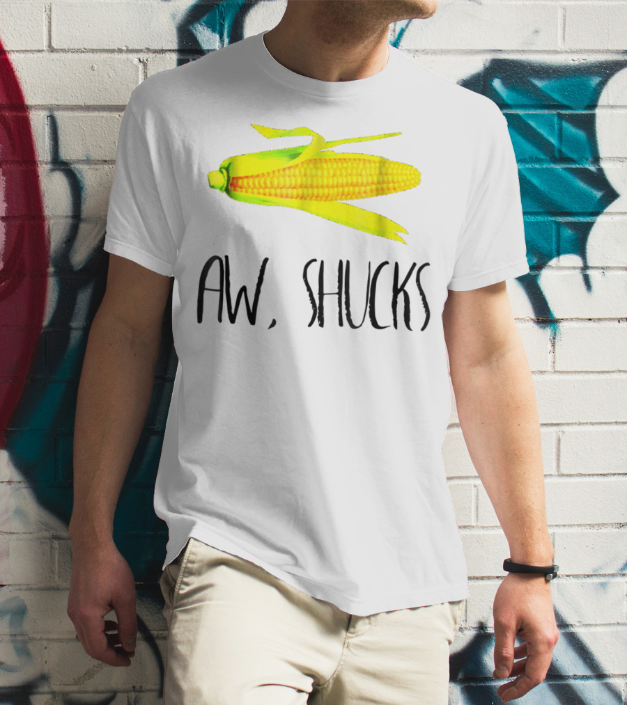 Aw Shucks Amaizing Pun Corn On The Cob T-Shirt