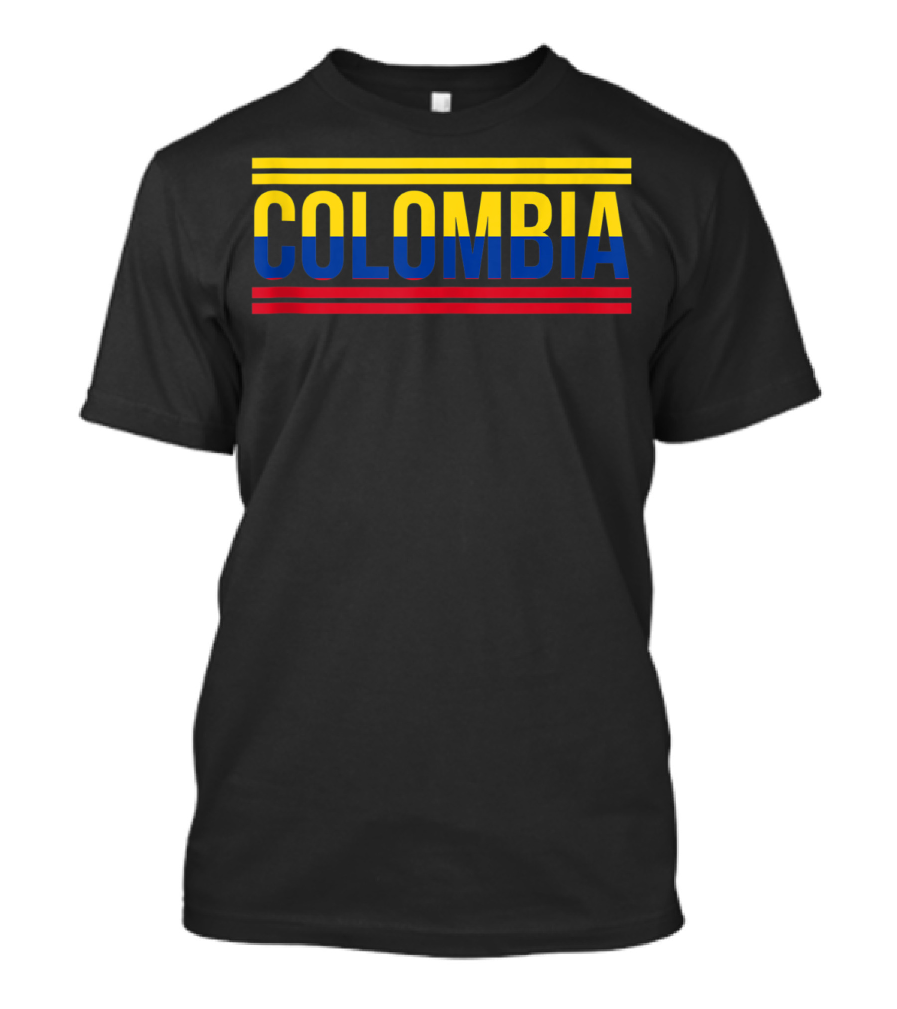Colombia Colombian Flag Soccer Football Sport T-Shirt