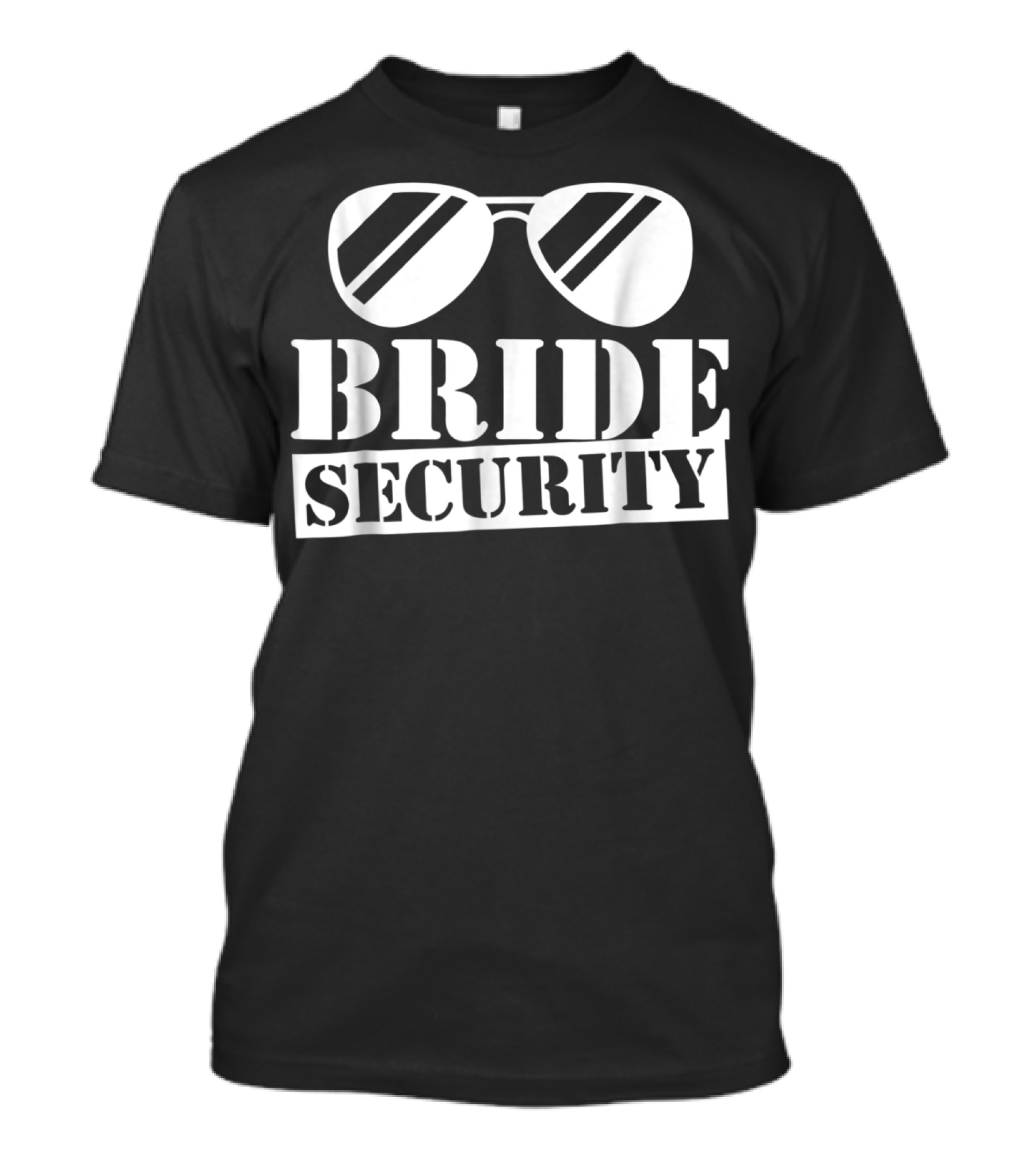 Bride Security Funny Kids Son Daughter Sunglasses T-Shirt