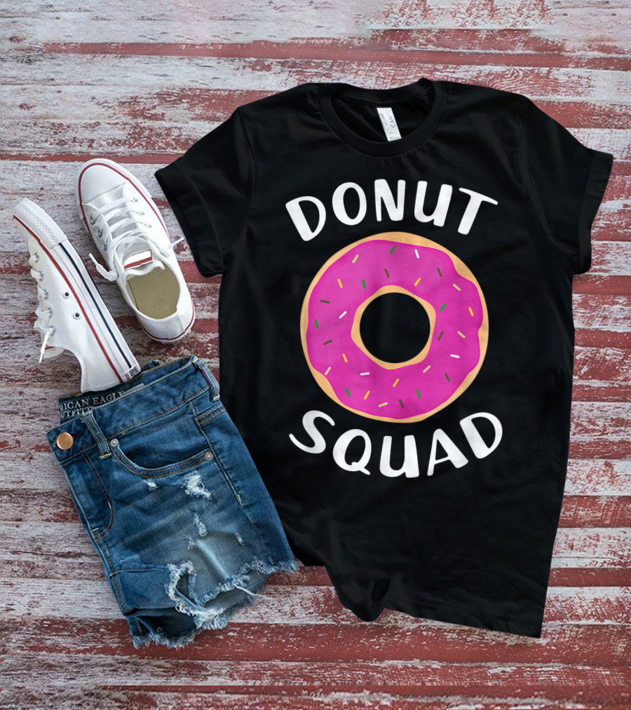 Donut Squad Funny Donut Lover Sprinkles T-Shirt