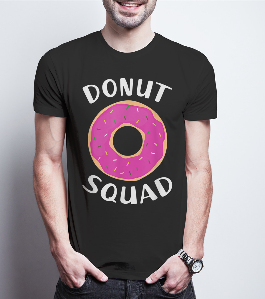Donut Squad Funny Donut Lover Sprinkles T-Shirt