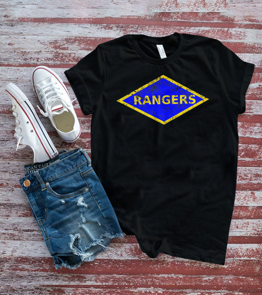 Rangers Diamond Vintage 75th Ranger Regiment T-Shirt