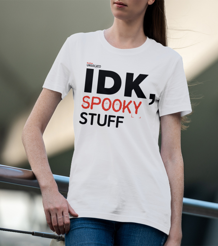 BuzzFeed Unsolved IDK Spooky Stuff T-Shirt