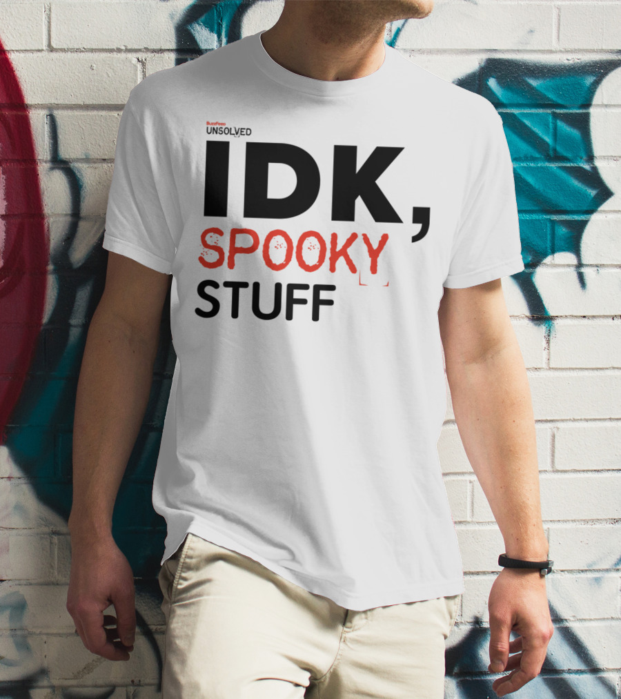 BuzzFeed Unsolved IDK Spooky Stuff T-Shirt