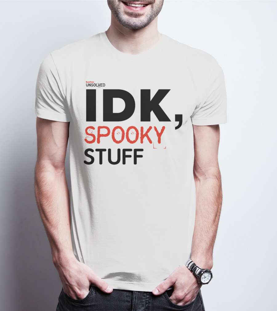 BuzzFeed Unsolved IDK Spooky Stuff T-Shirt