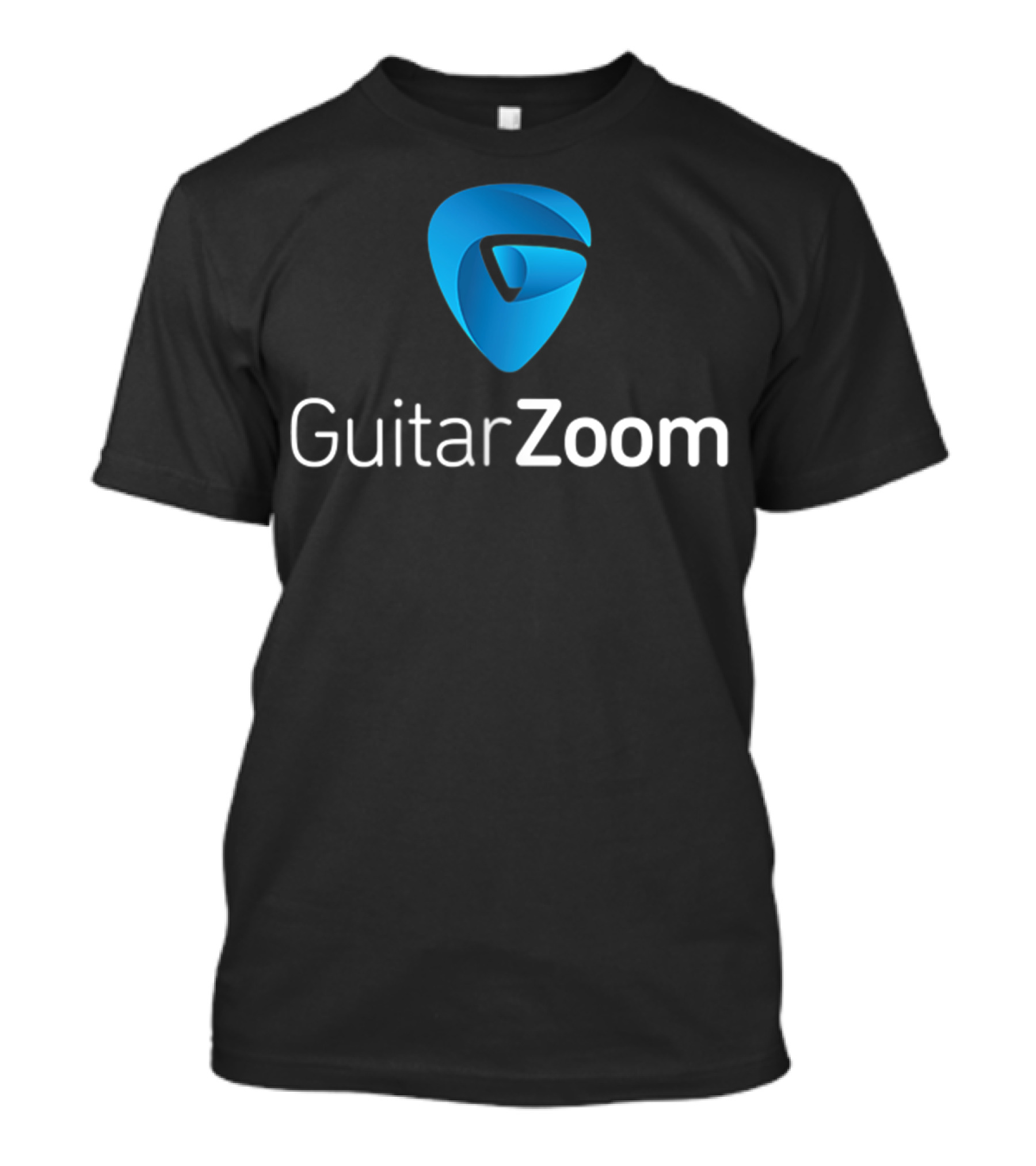 GuitarZoom Pick Pocket Guitar Players Emblem T-Shirt