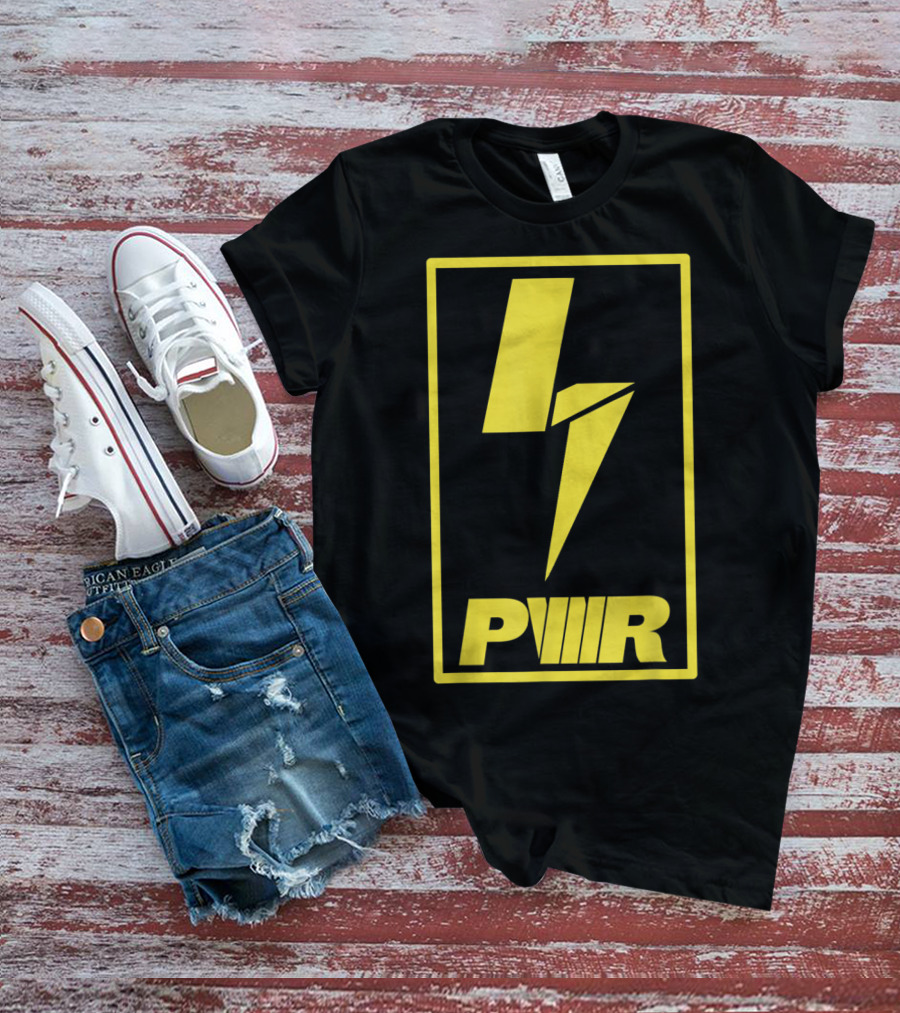 PWR Hazard Bolt Lightning T-Shirt