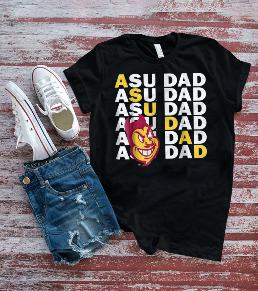 Arizona State Sun Devils ASU Dad T-Shirt