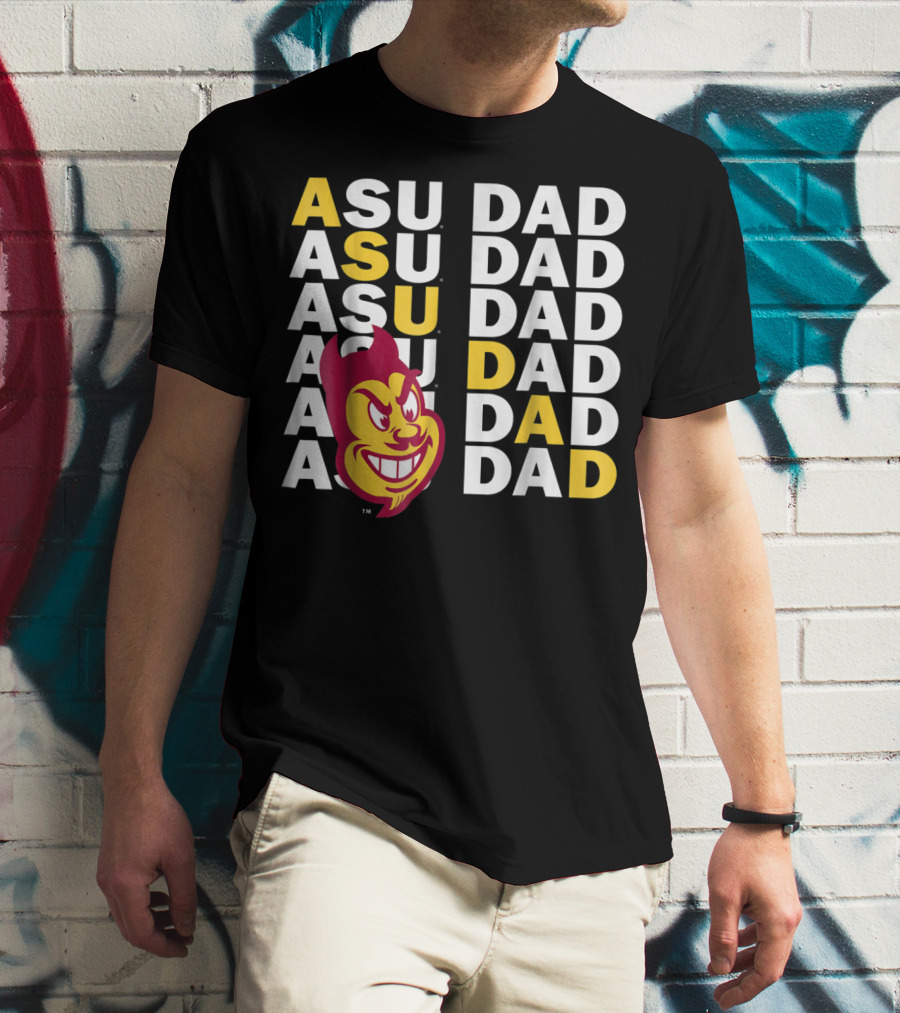 Arizona State Sun Devils ASU Dad T-Shirt