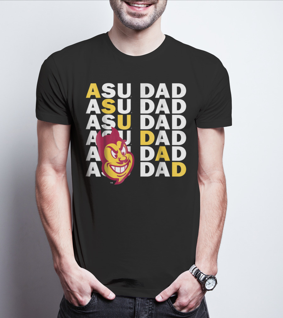 Arizona State Sun Devils ASU Dad T-Shirt