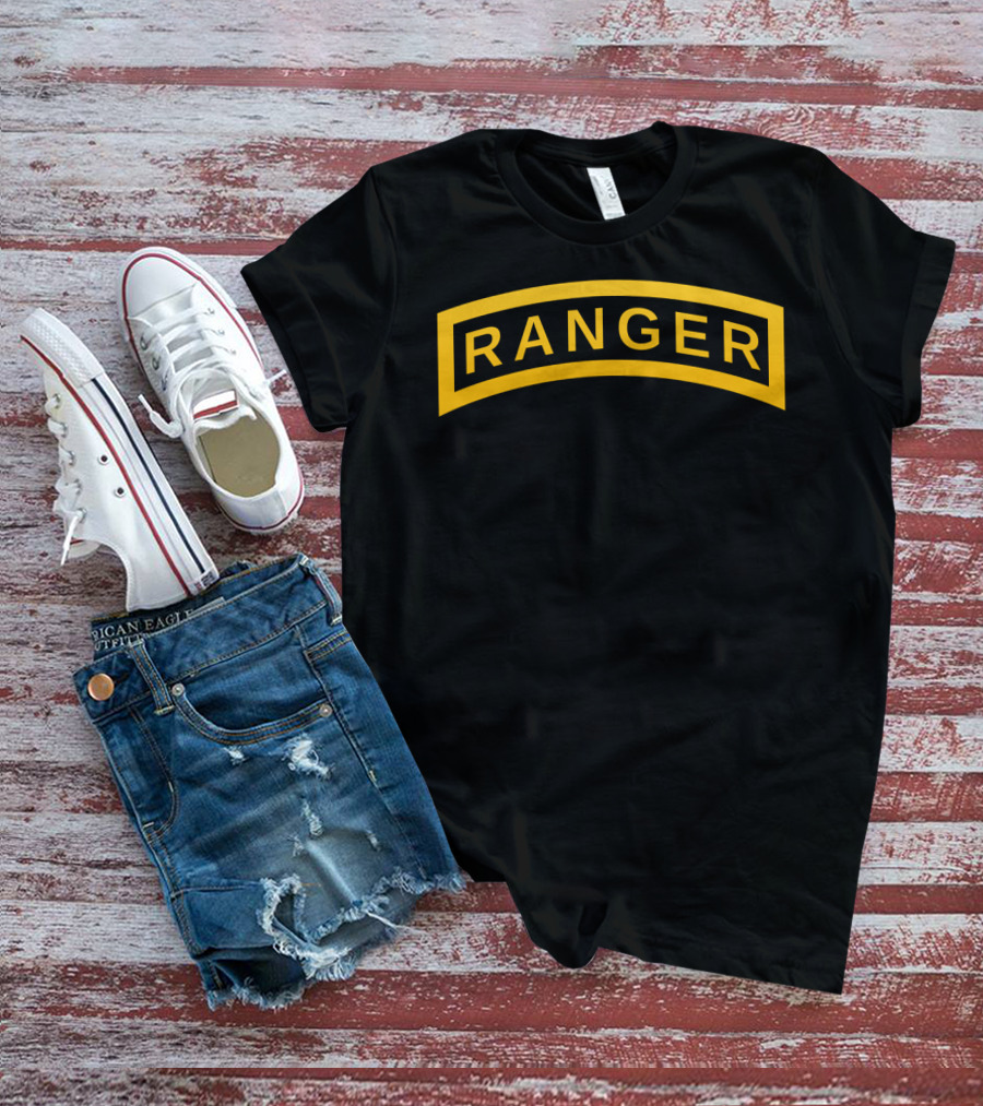 Ranger Tab Army Ranger School Badge Emblem T-Shirt