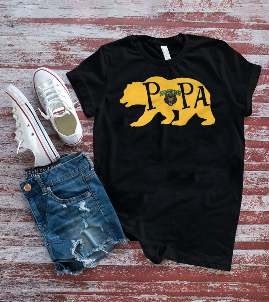 Baylor Bears Papa Bear T-Shirt