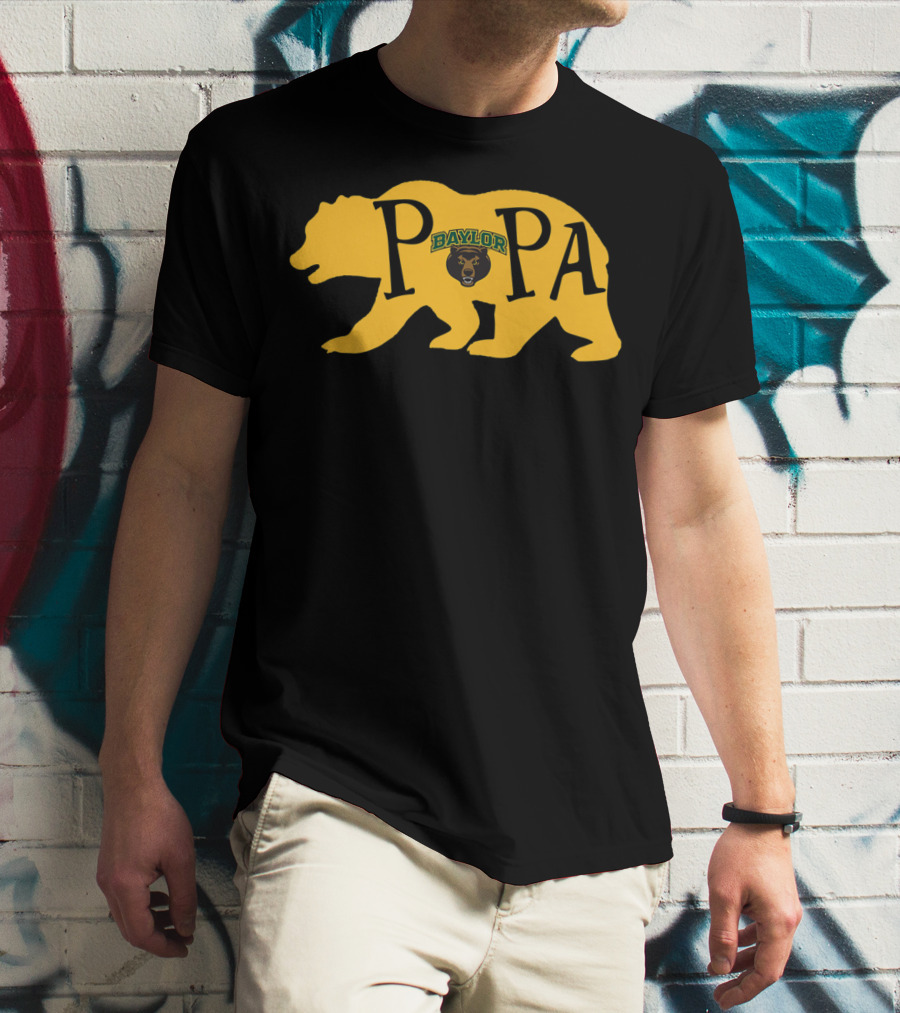 Baylor Bears Papa Bear T-Shirt