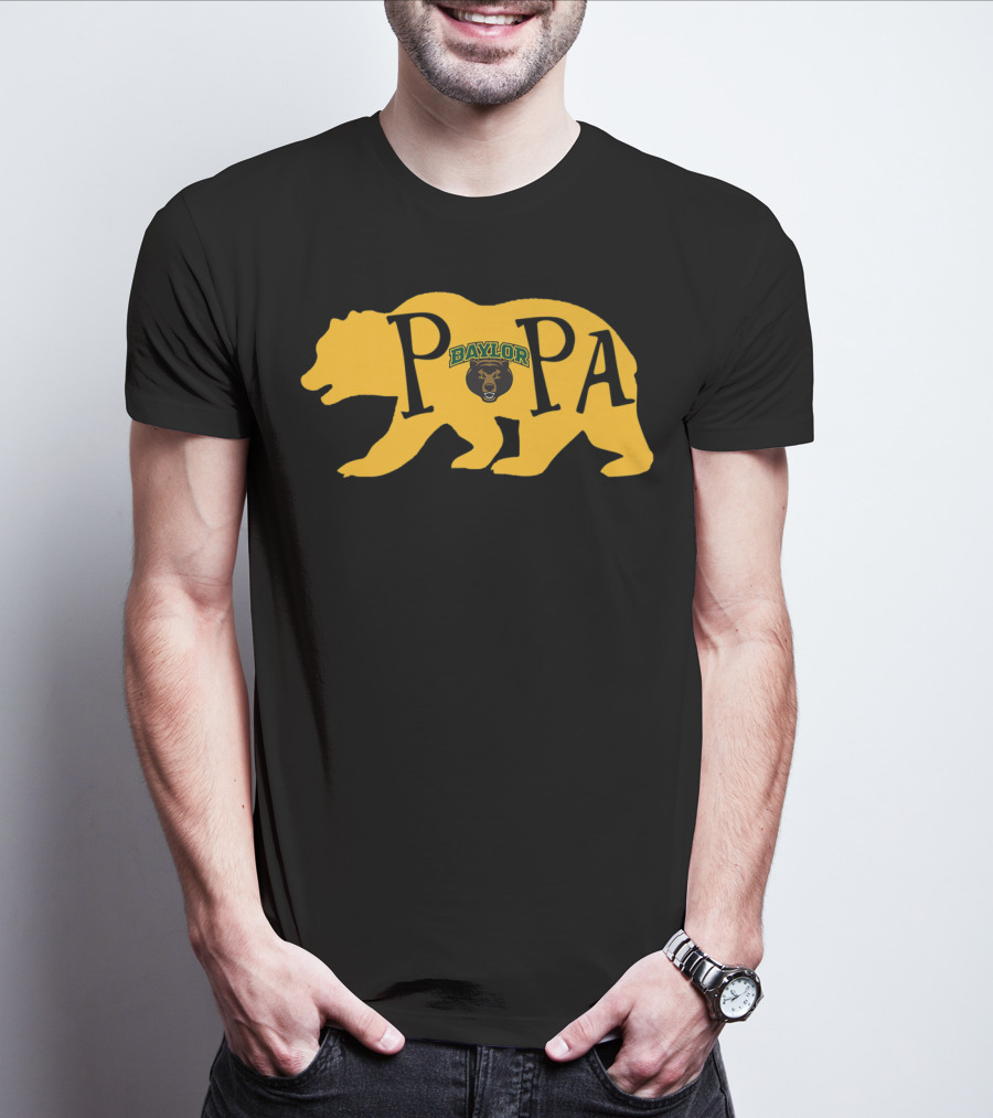Baylor Bears Papa Bear T-Shirt