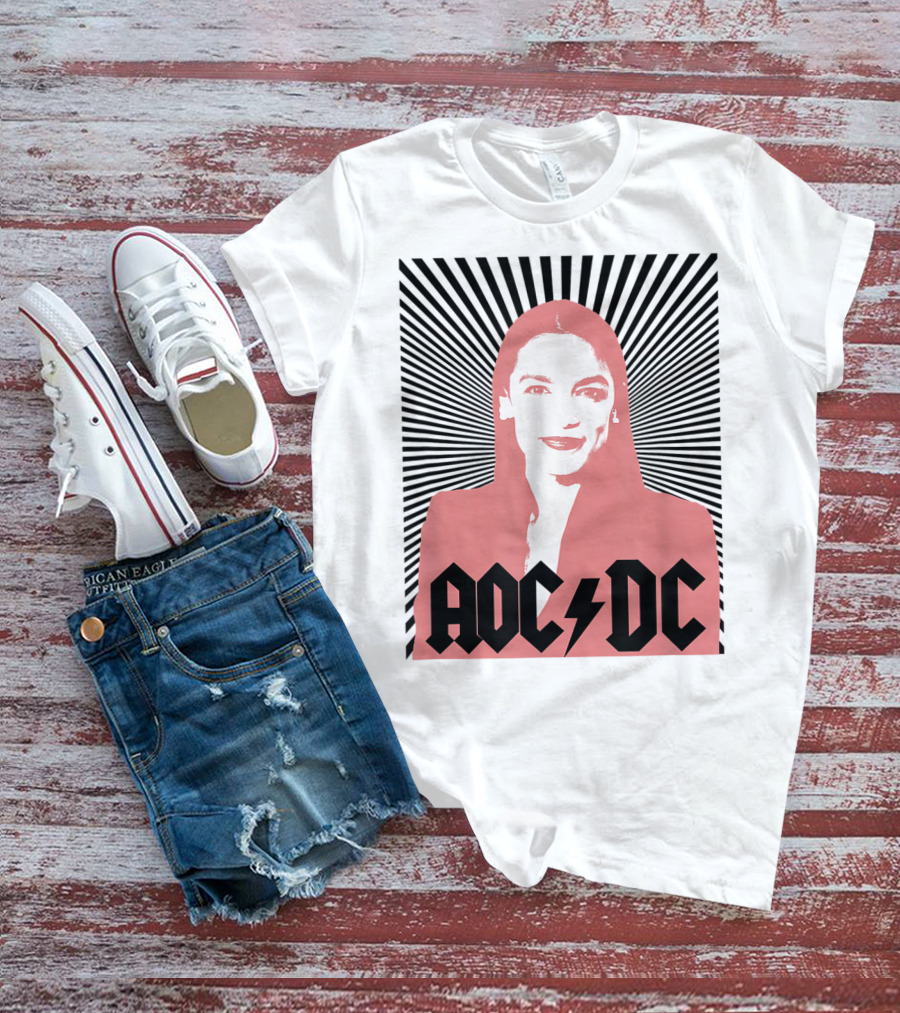 AOC DC Alexandria Ocasio Cortez Latina Congress Bold Iconic T-Shirt