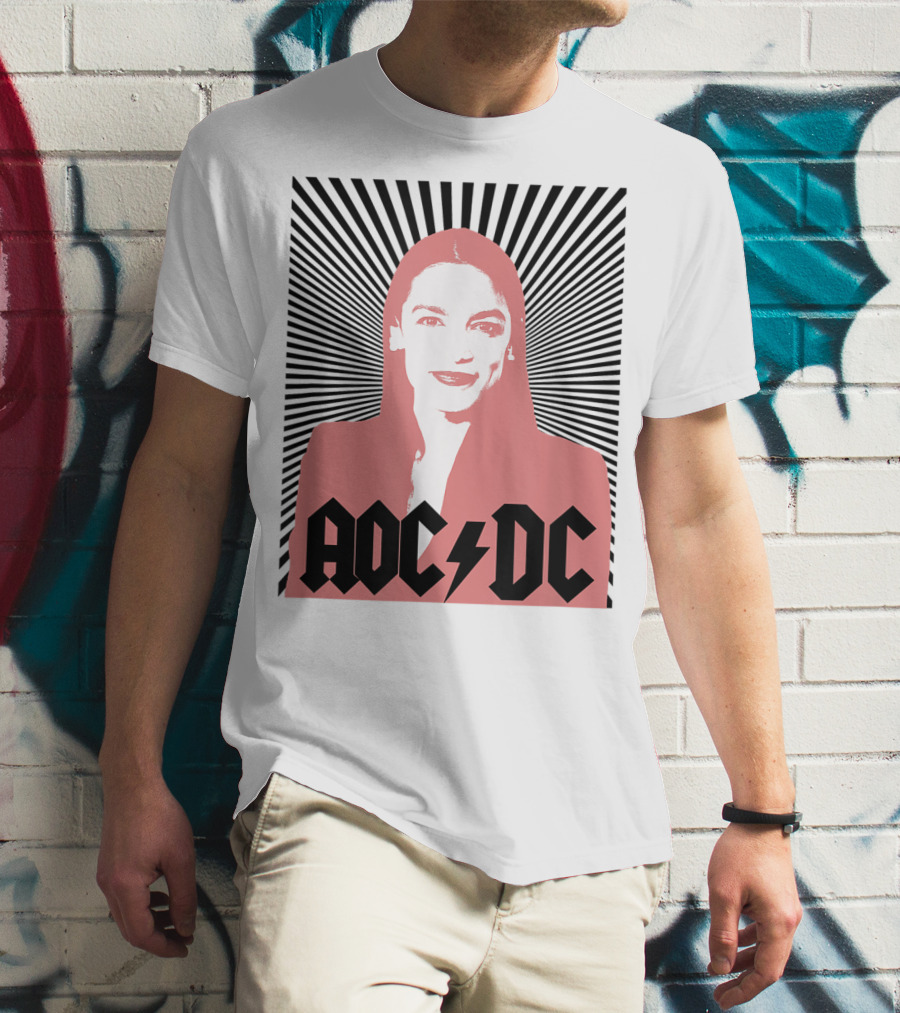 AOC DC Alexandria Ocasio Cortez Latina Congress Bold Iconic T-Shirt