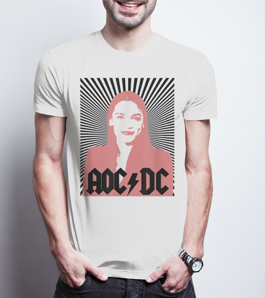 AOC DC Alexandria Ocasio Cortez Latina Congress Bold Iconic T-Shirt