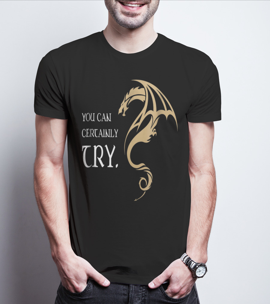 You Can Certainly Try Dragon Fire In The Dungeons T-Shirt