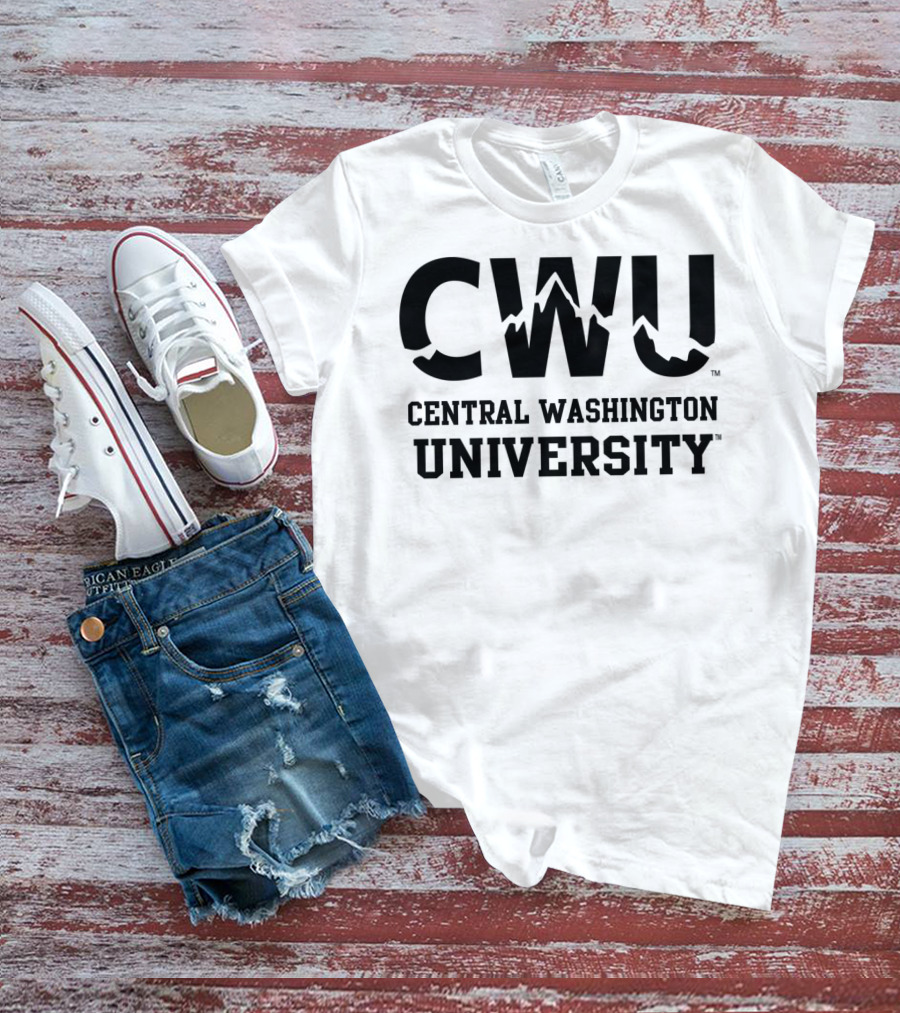 CWU Wildcats Central Washington University Logo Women's PPCWU06 T-Shirt