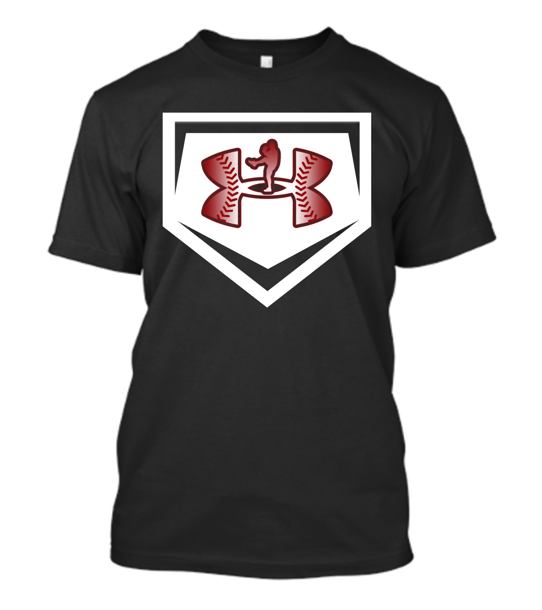 Under Armour Baseball Pitcher Home Plate T-Shirt