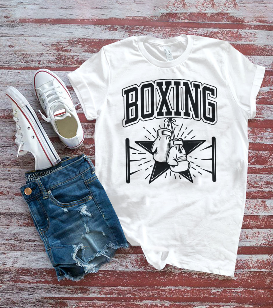 Boxing Gloves Starburst T-Shirt