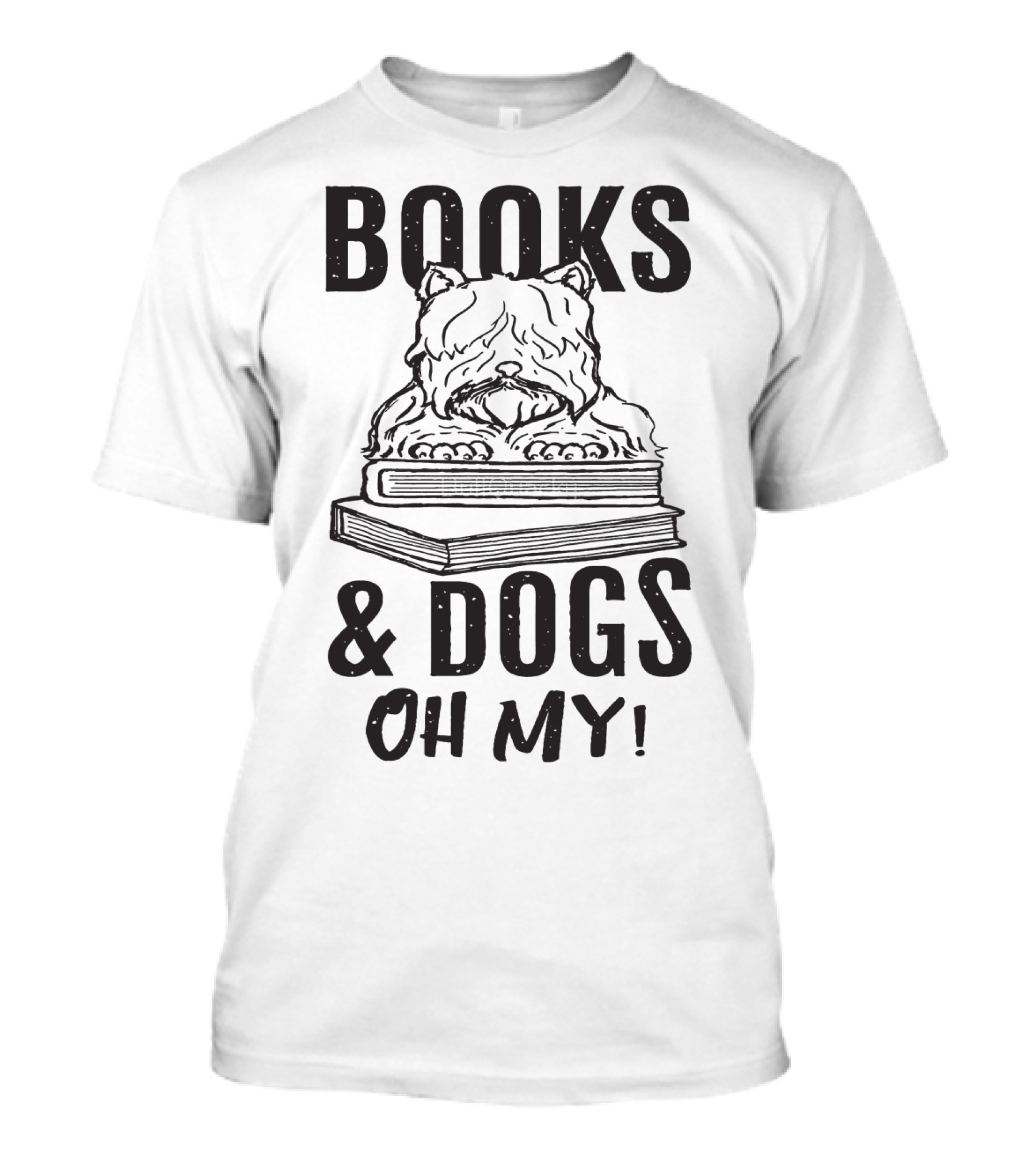 Books And Dogs Oh My T-Shirt