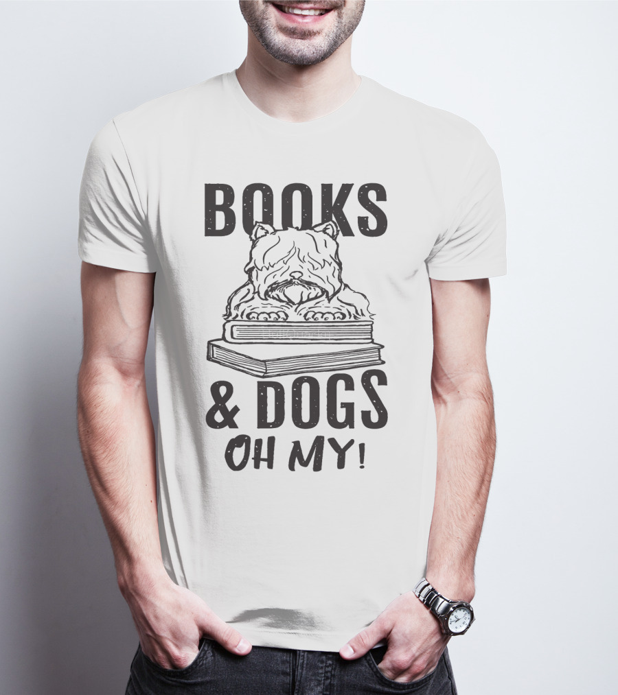 Books And Dogs Oh My T-Shirt