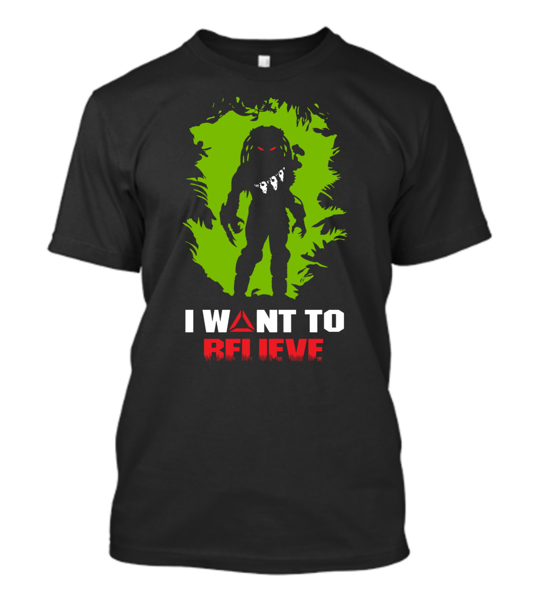 I Want To Believe Cazador De Hombres Predator T-Shirt