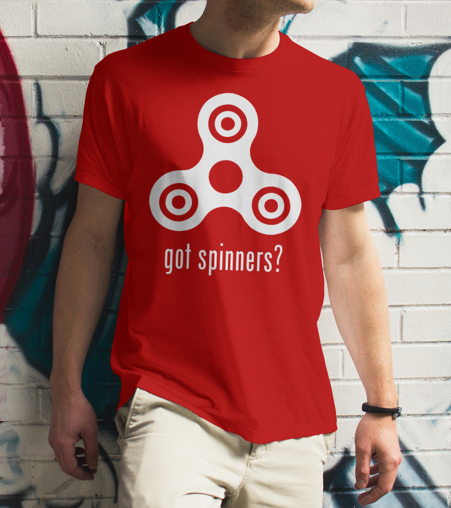 Got Spinners Fidget Toy Icon T-Shirt