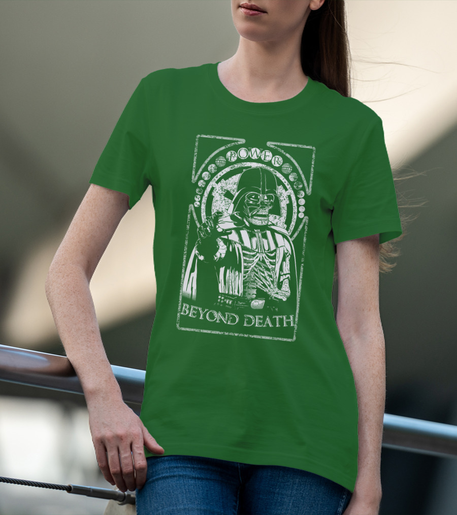 Power Beyond Death Darth Vader Skeleton Vintage T-Shirt