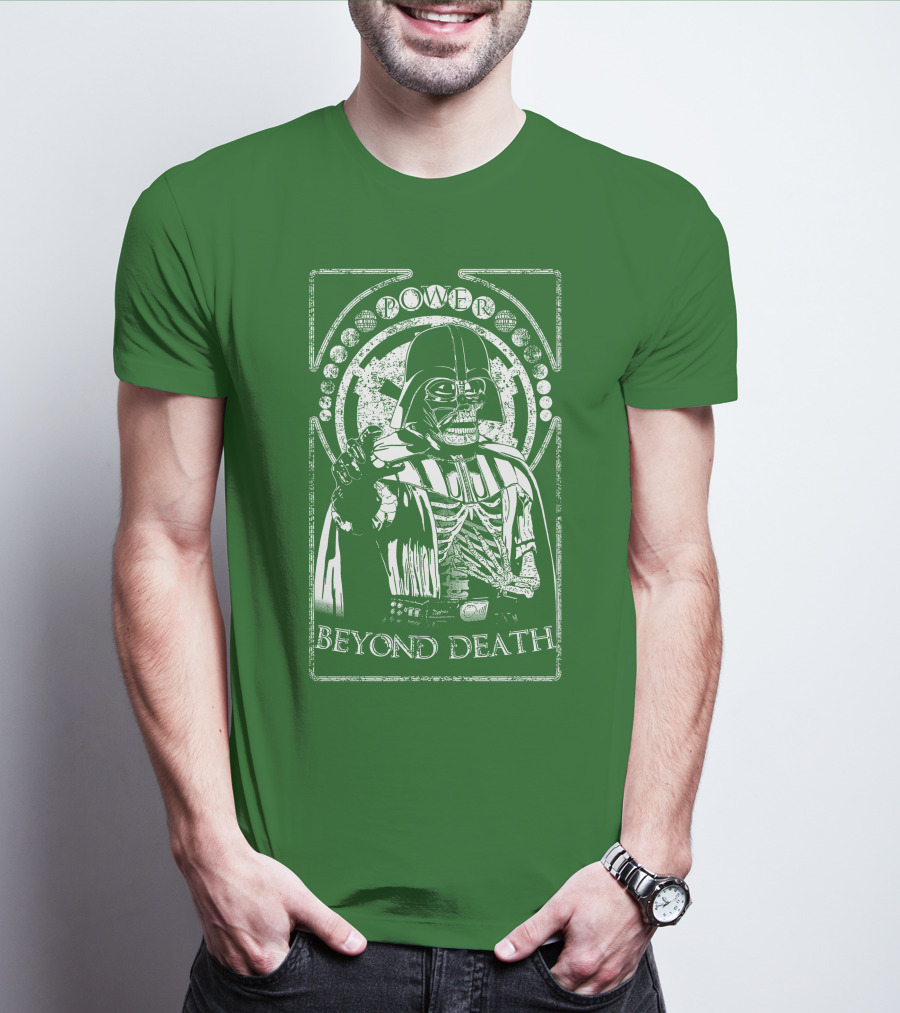 Power Beyond Death Darth Vader Skeleton Vintage T-Shirt