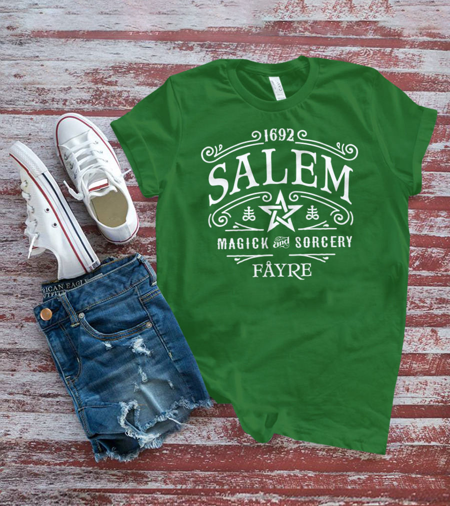 1692 Salem Magick And Sorcery Fayre T-Shirt