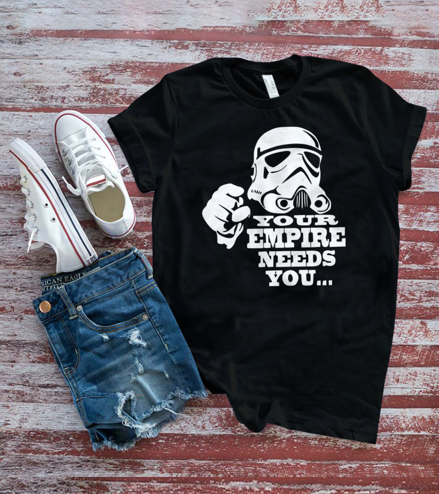 Your Empire Needs You Stormtrooper Recruitment T-Shirt