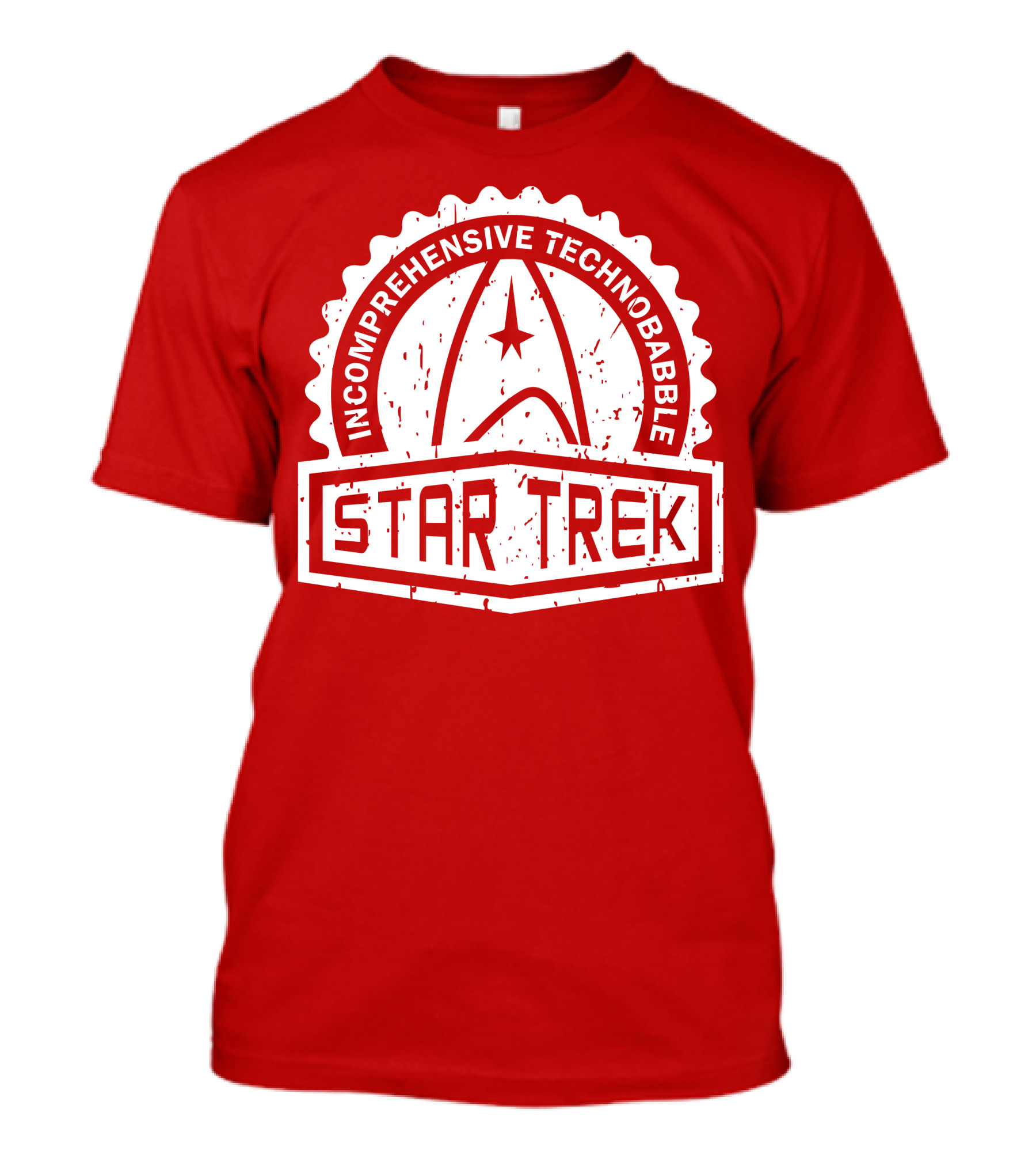 INCOMPREHENSIVE TECHNOBABBLE CREST SERIES STAR TREK T-Shirt