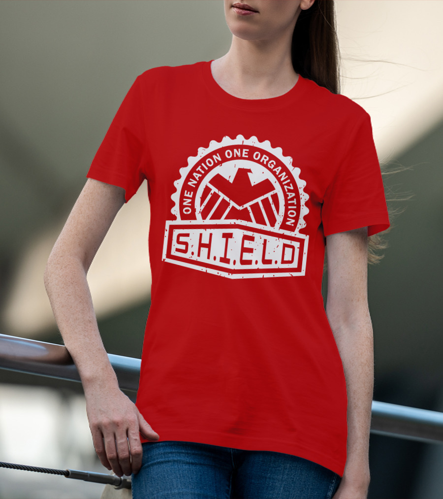 One Nation One Organization S.H.I.E.L.D. Crest Series T-Shirt