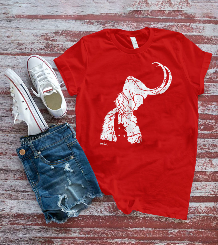 Dark Lord Norse God Trickster Horned T-Shirt