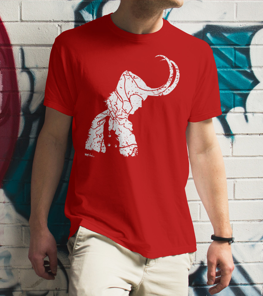 Dark Lord Norse God Trickster Horned T-Shirt