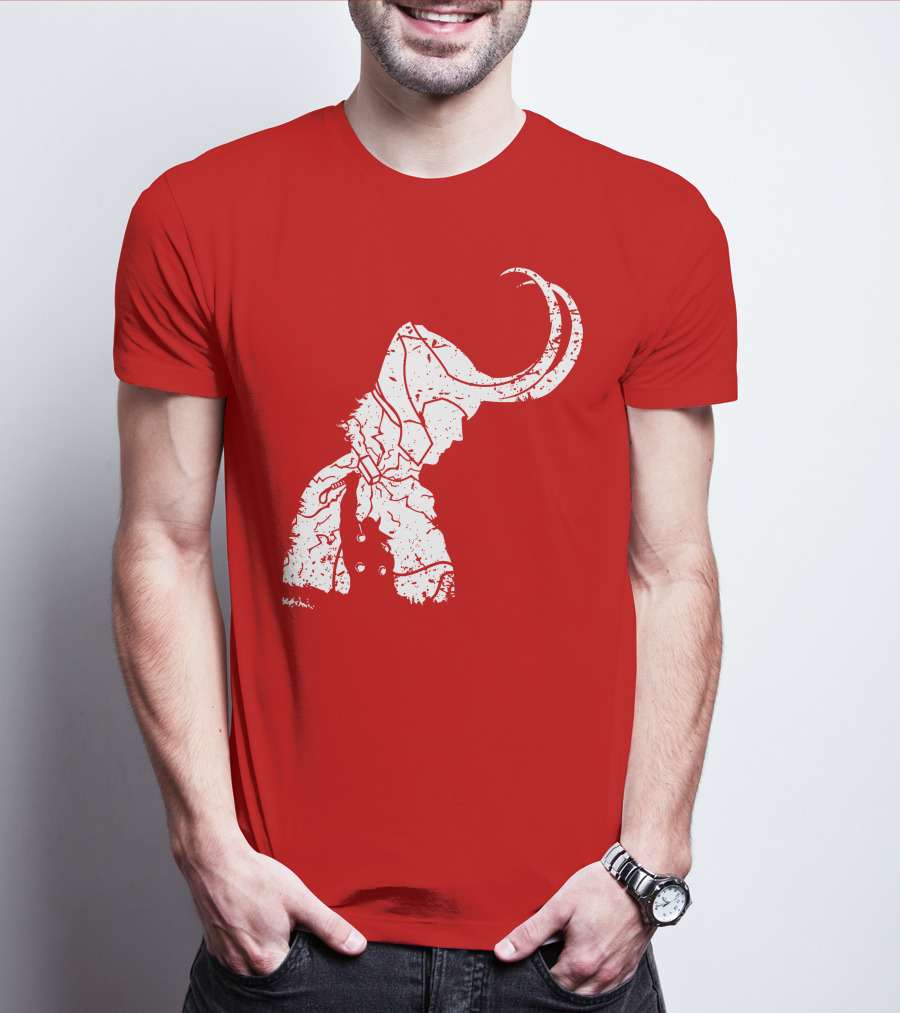 Dark Lord Norse God Trickster Horned T-Shirt