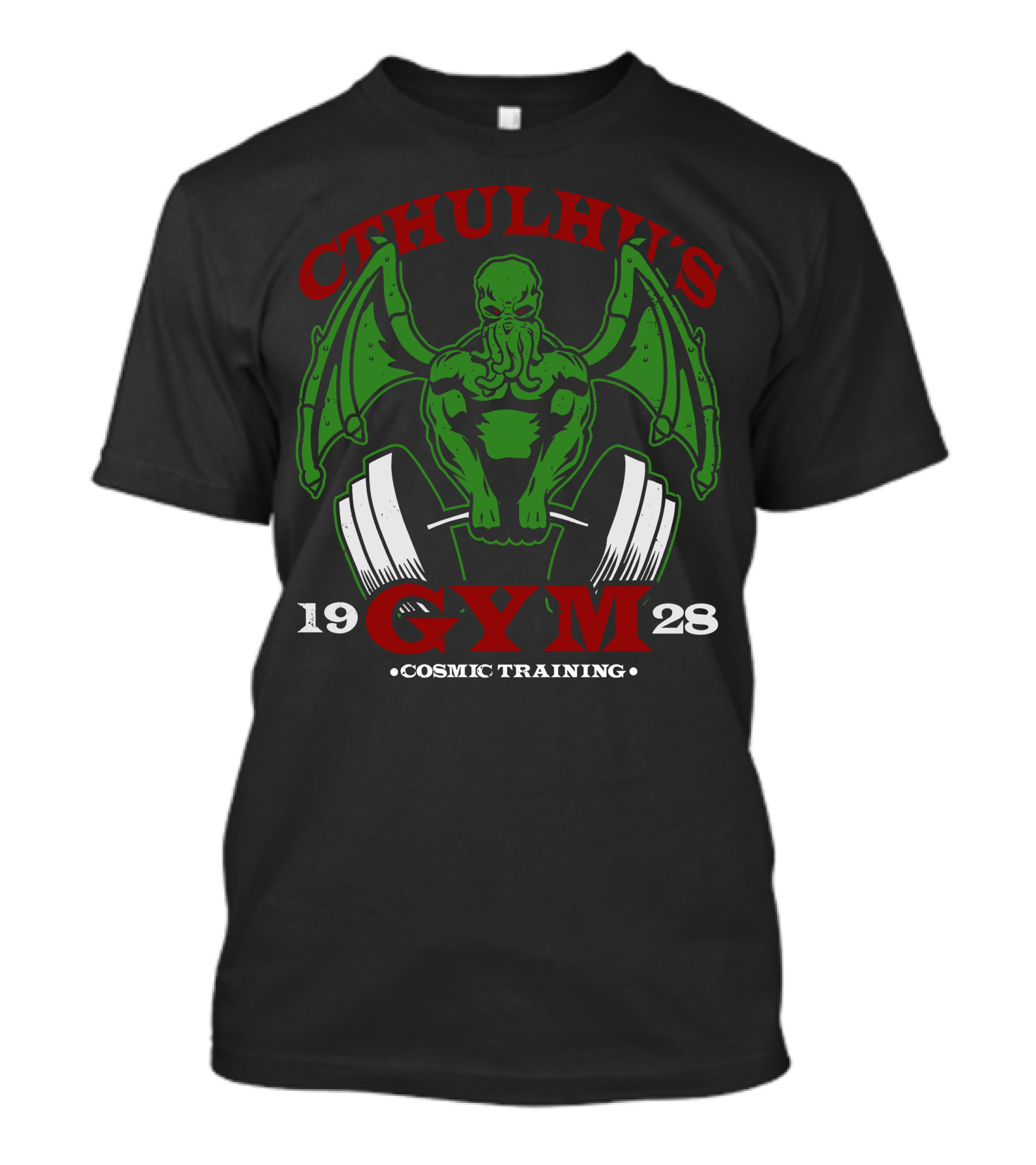 Cthulhu's Gym Cosmic Training 1928 T-Shirt