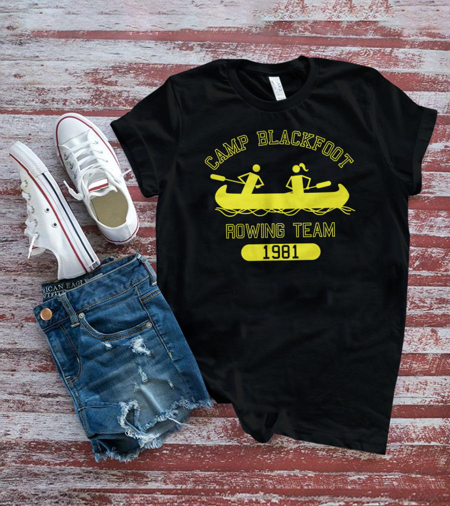 Camp Blackfoot Rowing Team 1981 T-Shirt