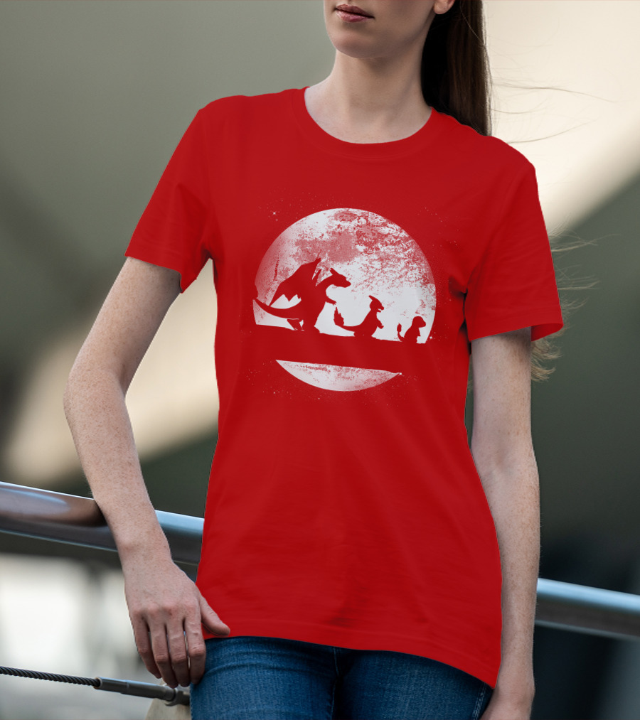 Evolve Pokémon Evolution Moon T-Shirt