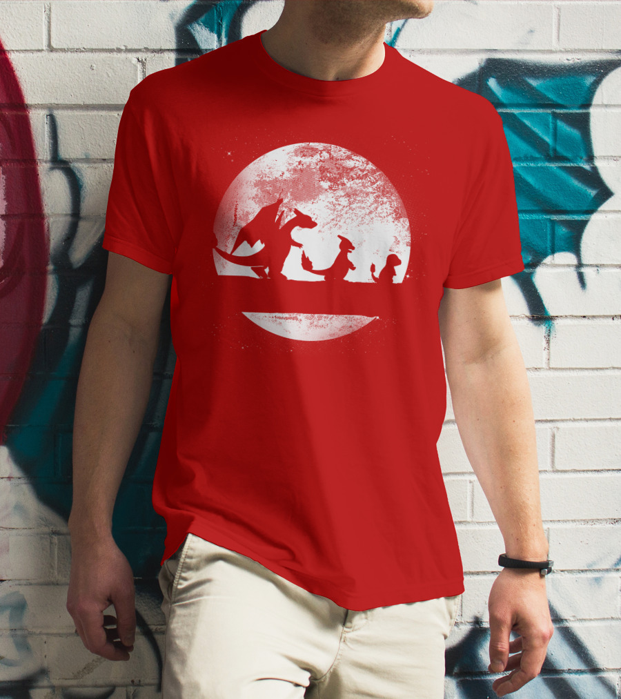 Evolve Pokémon Evolution Moon T-Shirt