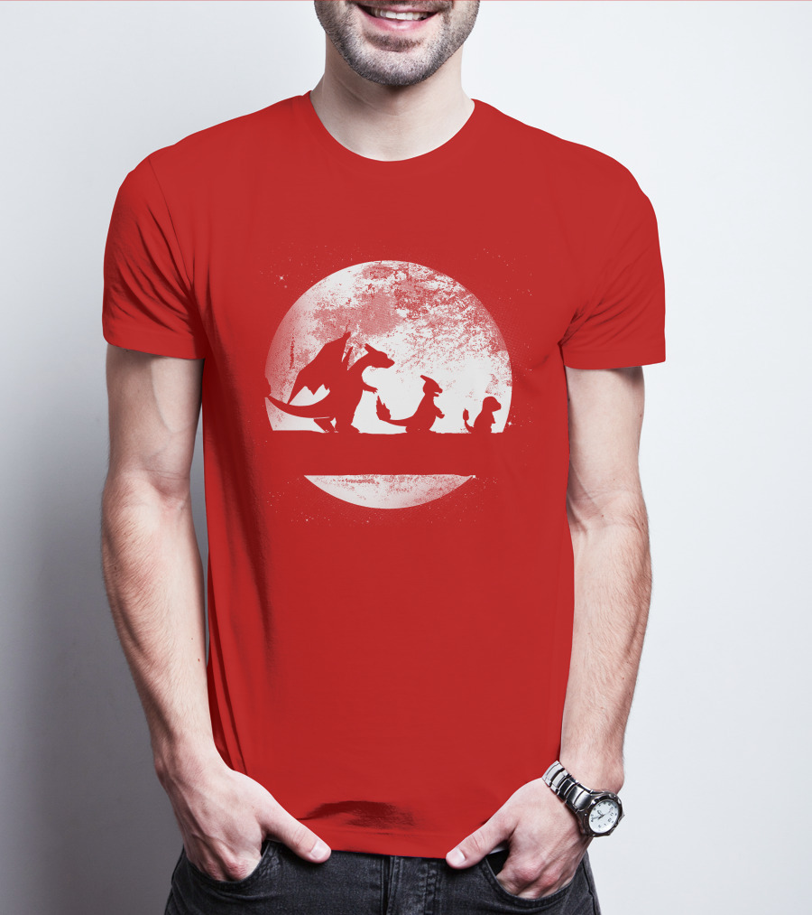 Evolve Pokémon Evolution Moon T-Shirt
