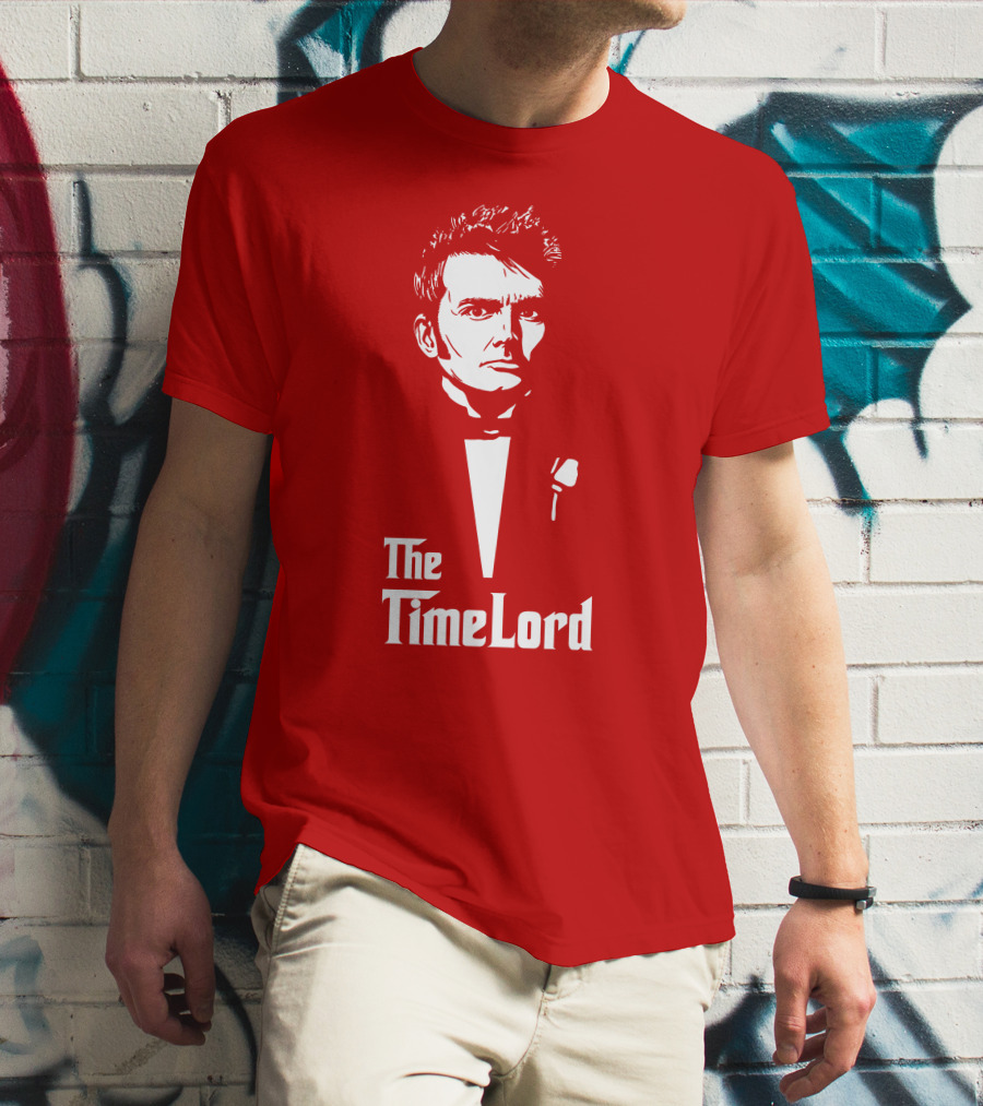 The Time Lord Doctor Who Godfather Mashup T-Shirt