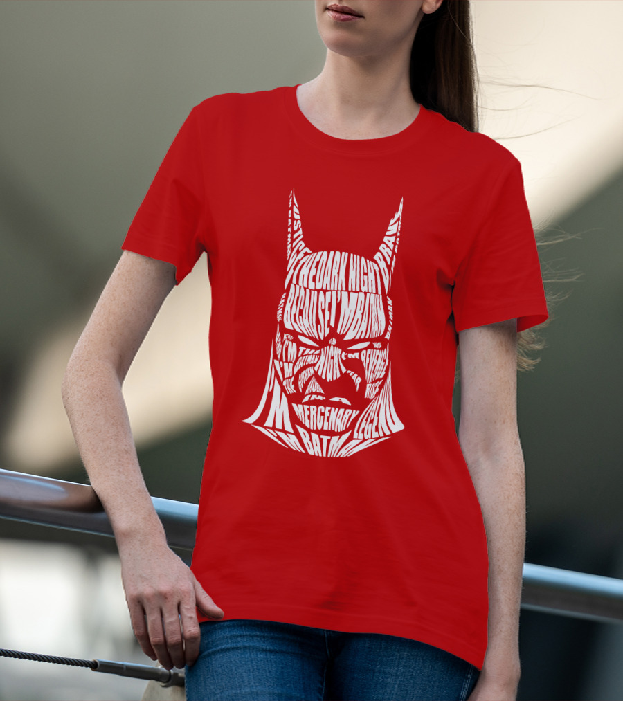 The Dark Knight Rises Batman Legend Mercenary Justice T-Shirt