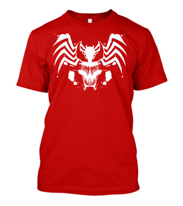 Venom Symbiote Rorschach Style Mask T-Shirt