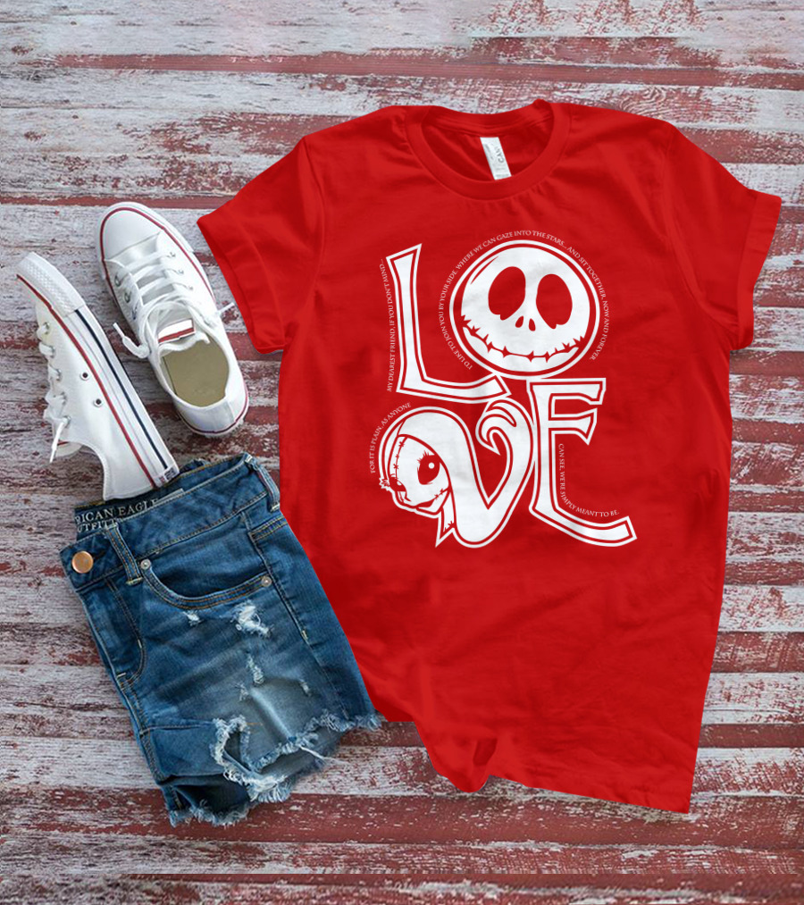 Love Is Eternal Nightmare Before Christmas T-Shirt