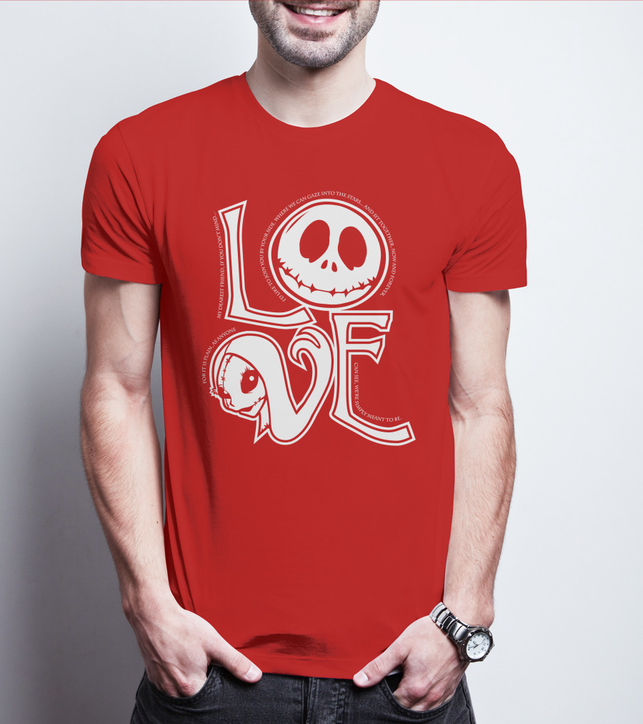Love Is Eternal Nightmare Before Christmas T-Shirt