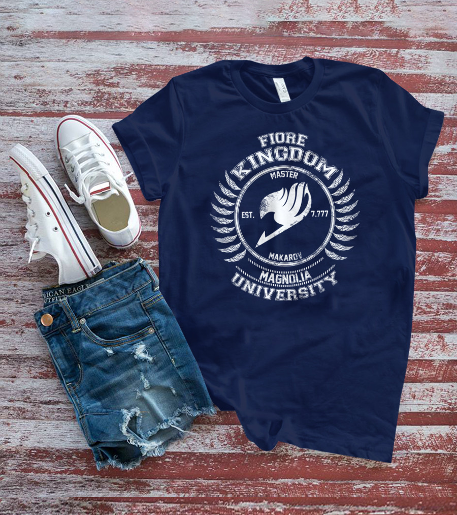 Fiore Kingdom Master Makarov Magnolia University Est. 7.777 T-Shirt